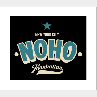 Streetwise Manhattan: Rock Noho's Urban Edge in Style Posters and Art